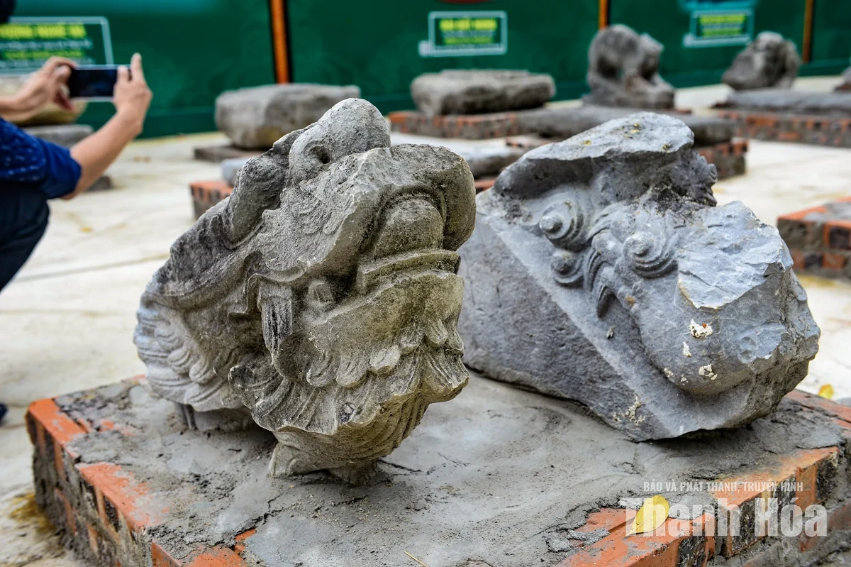 Những “trang sử bằng đá” dưới lòng đất Lam Kinh