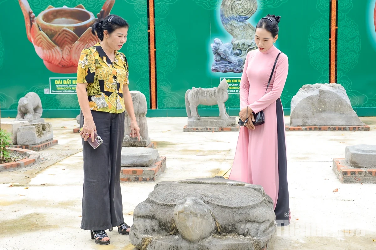 Những “trang sử bằng đá” dưới lòng đất Lam Kinh