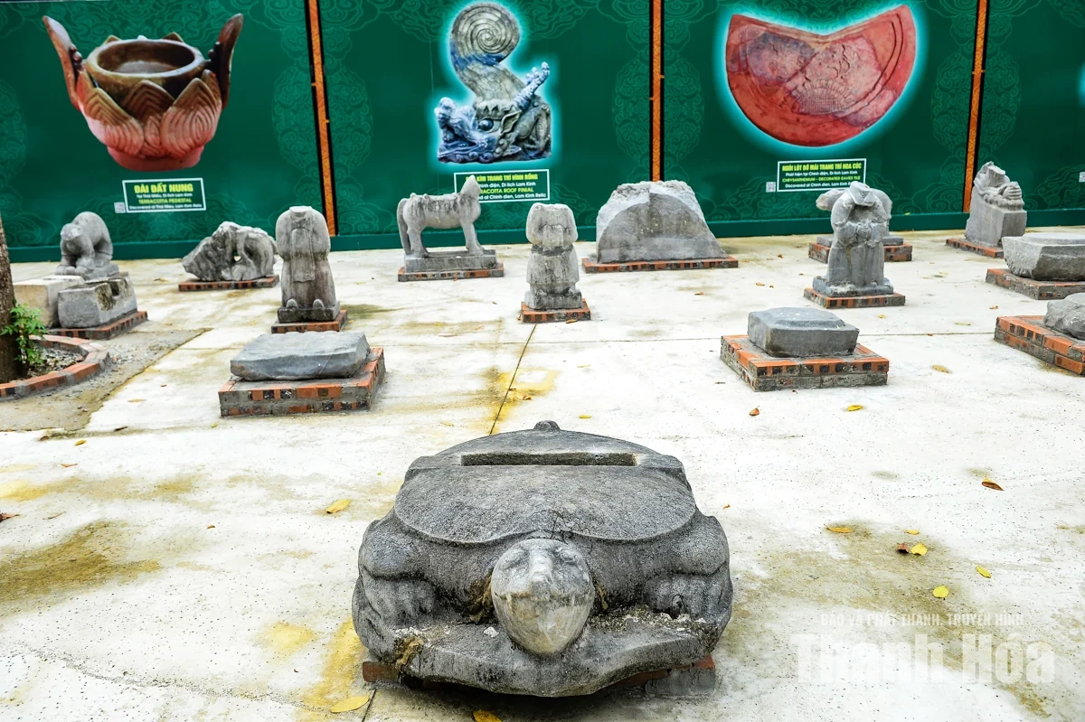 Những “trang sử bằng đá” dưới lòng đất Lam Kinh