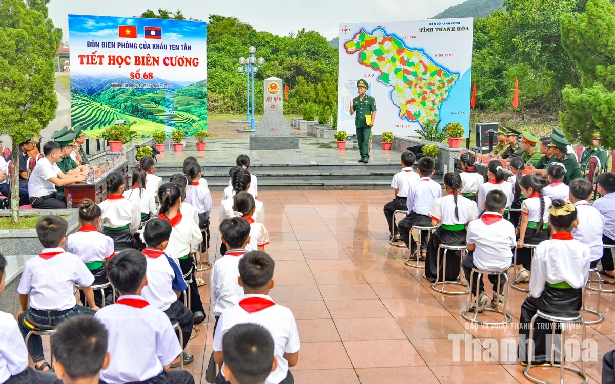 Lan tỏa tình yêu Tổ quốc từ “Tiết học biên cương”