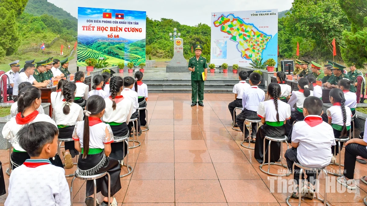 Lan tỏa tình yêu Tổ quốc từ “Tiết học biên cương”
