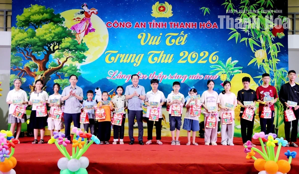 Vui Tết Trung thu 2026 - “Lồng đèn thắp sáng ước mơ”
