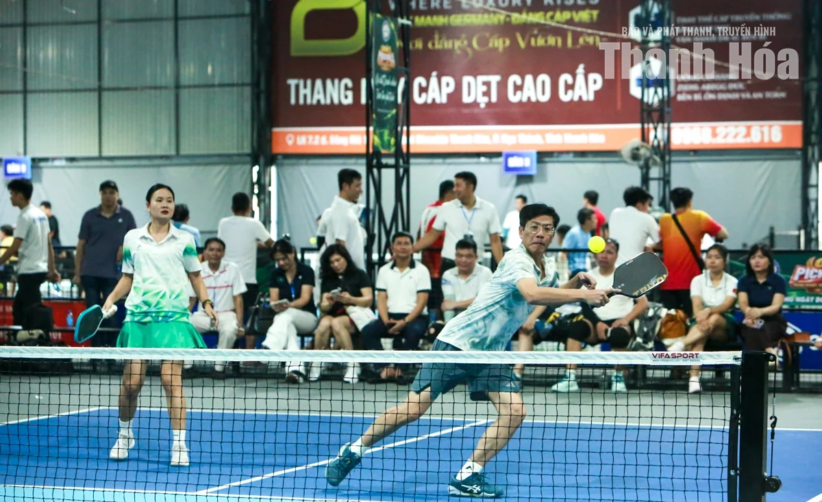 200 VĐV tranh tài tại Giải Pickleball doanh nghiệp, doanh nhân Thanh Hóa mở rộng lần thứ II