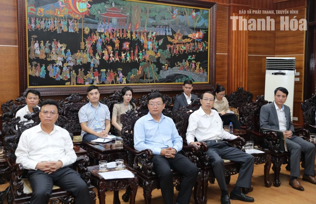 Chủ tịch UBND tỉnh Tô Anh Dũng tiếp và làm việc với Công ty TNHH Idemitsu Việt Nam