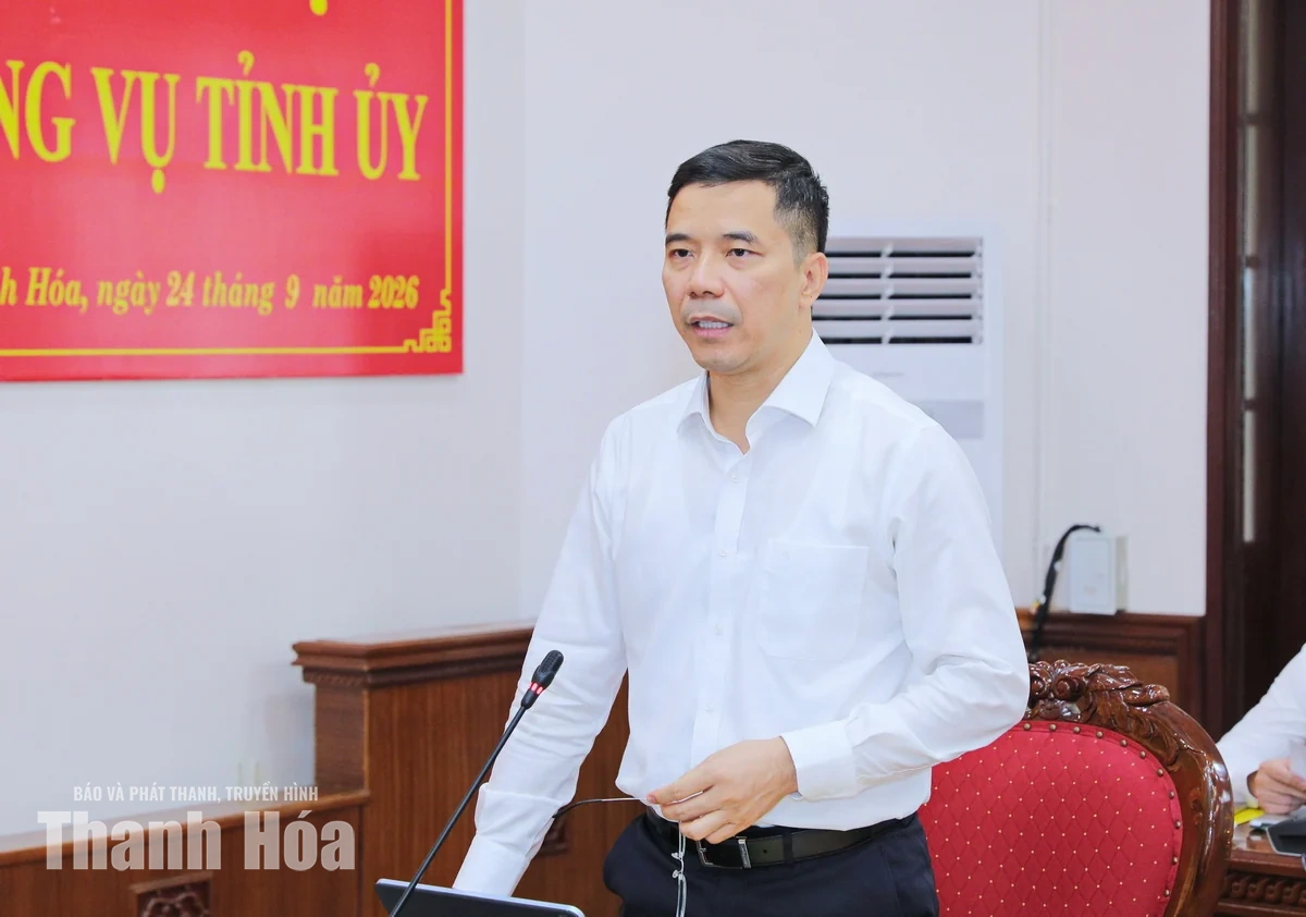 Ban Thường vụ Tỉnh ủy thống nhất nhiều chủ trương quan trọng tạo nền tảng cho giai đoạn phát triển mới của tỉnh