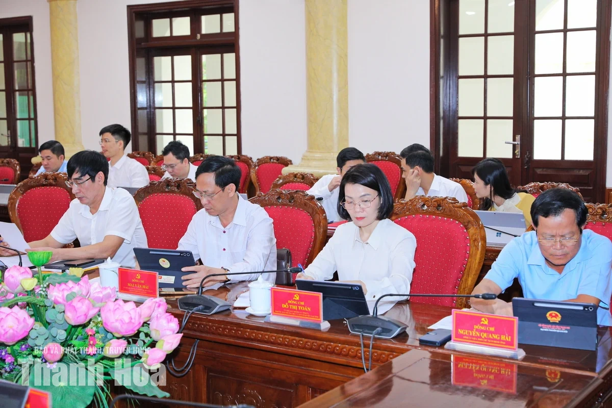 Ban Thường vụ Tỉnh ủy thống nhất nhiều chủ trương quan trọng tạo nền tảng cho giai đoạn phát triển mới của tỉnh