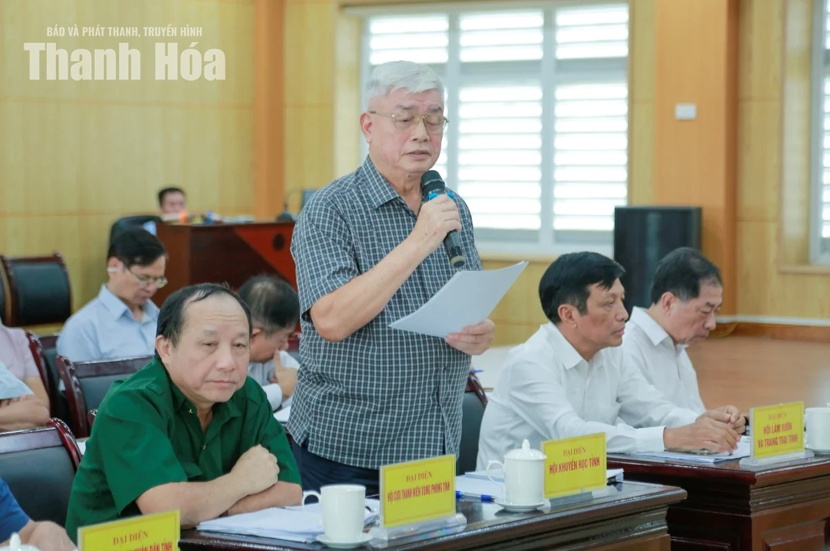 Cho ý kiến về công tác chuẩn bị đại hội các hội quần chúng cấp tỉnh