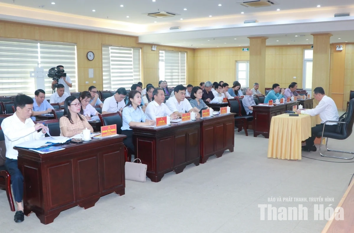 Hội nghị lần thứ nhất Ban Chấp hành Đảng bộ MTTQ, các đoàn thể tỉnh Thanh Hóa