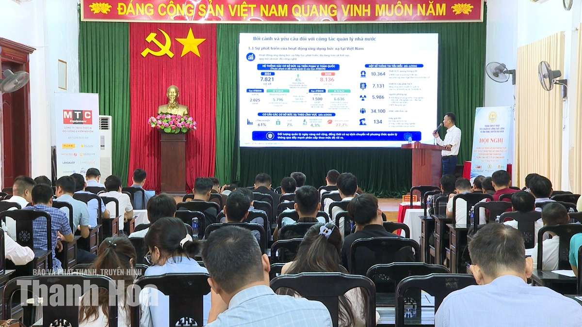Nâng cao năng lực bảo đảm an toàn bức xạ trong y tế và công nghiệp