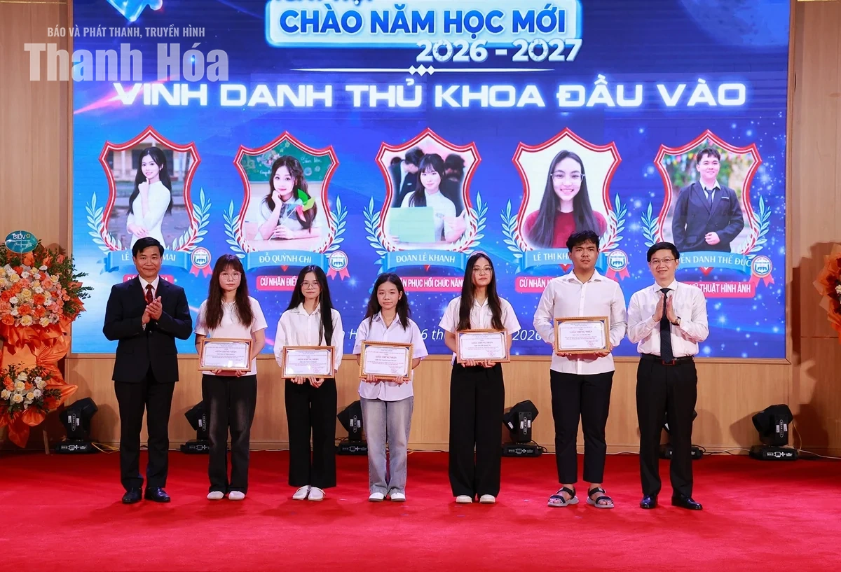 Phân hiệu Trường Đại học Y Hà Nội tại Thanh Hóa đón năm học mới