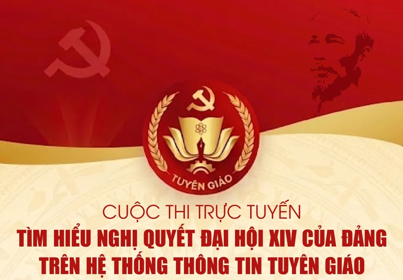 Cuộc thi trực tuyến tìm hiểu Nghị quyết Đại hội XIV của Đảng trên Hệ thống thông tin Tuyên giáo