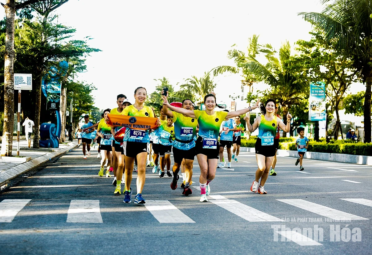Gần 4.000 runner tranh tài tại Giải&nbsp;Marathon Sầm Sơn mở rộng năm 2026