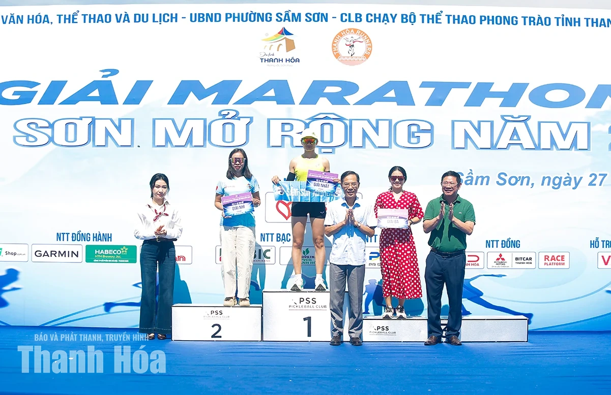 Gần 4.000 runner tranh tài tại Giải&nbsp;Marathon Sầm Sơn mở rộng năm 2026