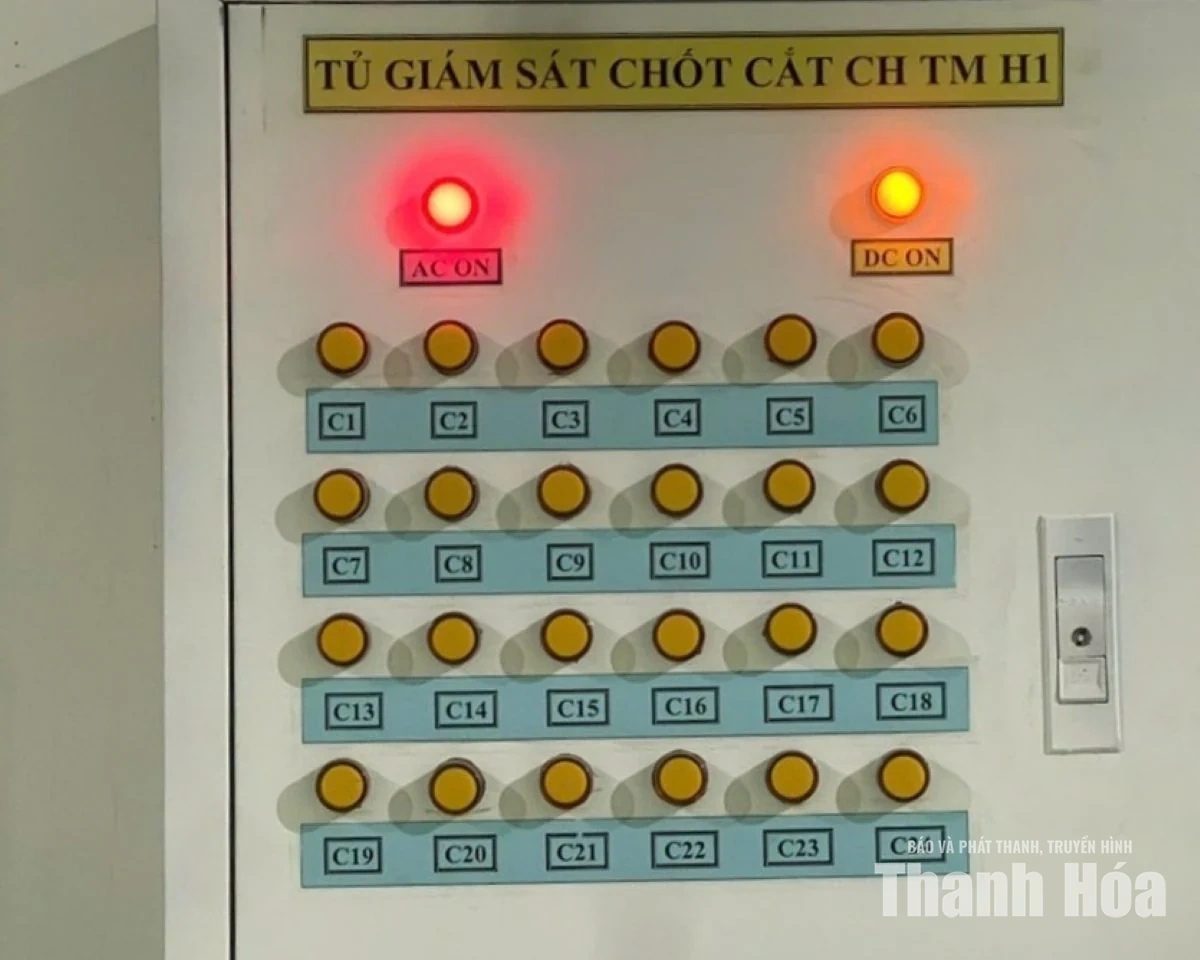Sáng kiến kỹ thuật giúp Nhà máy Thủy điện Trung Sơn rút ngắn thời gian phát hiện, xử lý sự cố