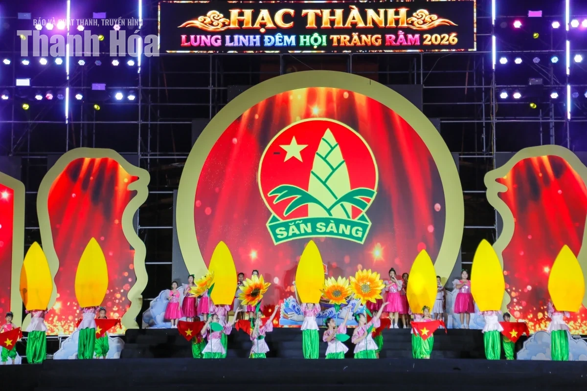 Tổng duyệt chương trình “Hạc Thành - Lung linh đêm hội trăng rằm” năm 2026