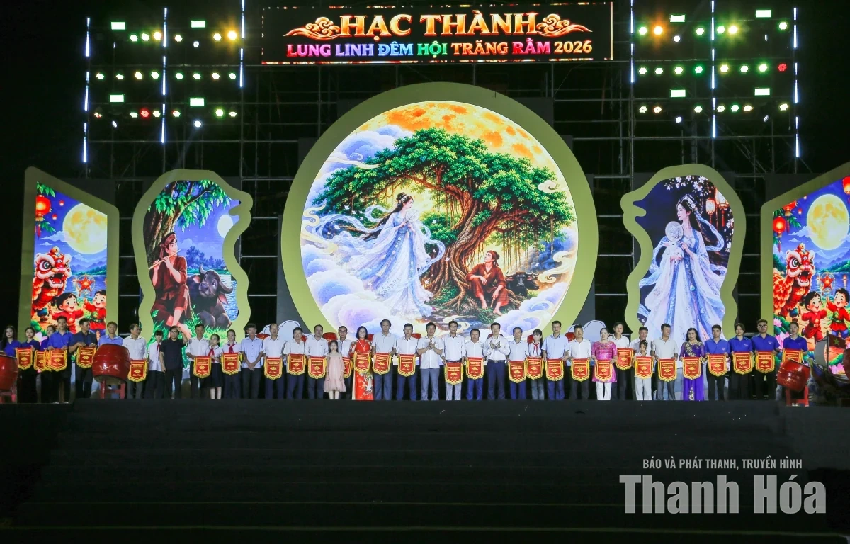 Tổng duyệt chương trình “Hạc Thành - Lung linh đêm hội trăng rằm” năm 2026