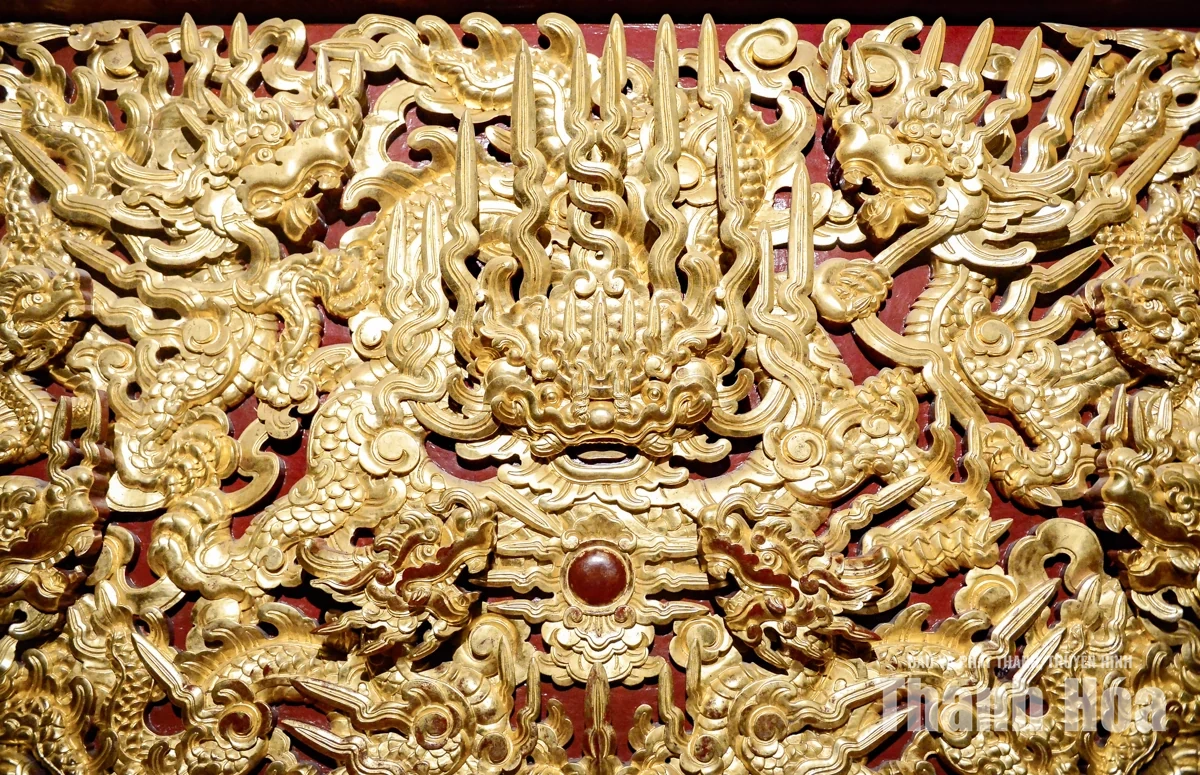 Chiêm ngưỡng vẻ đẹp bên trong Chính điện Lam Kinh