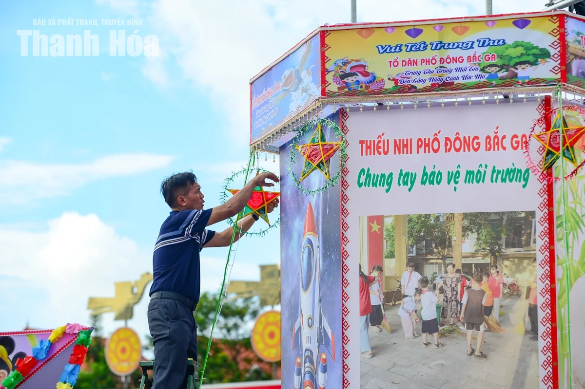 Trước giờ diễn ra Chương trình Hạc Thành - lung linh đêm hội trăng rằm