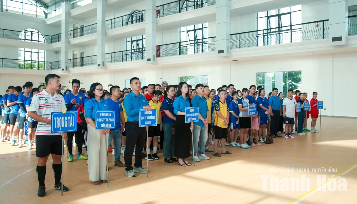 Hội thao công nhân, viên chức, lao động xã Hoằng Hóa