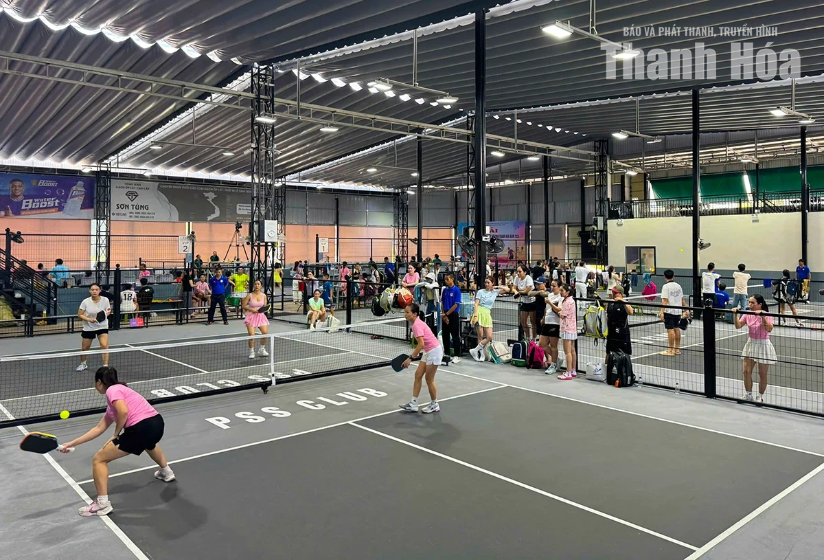 Khởi tranh Giải Pickleball đồng đội các CLB tỉnh Thanh Hóa năm 2026