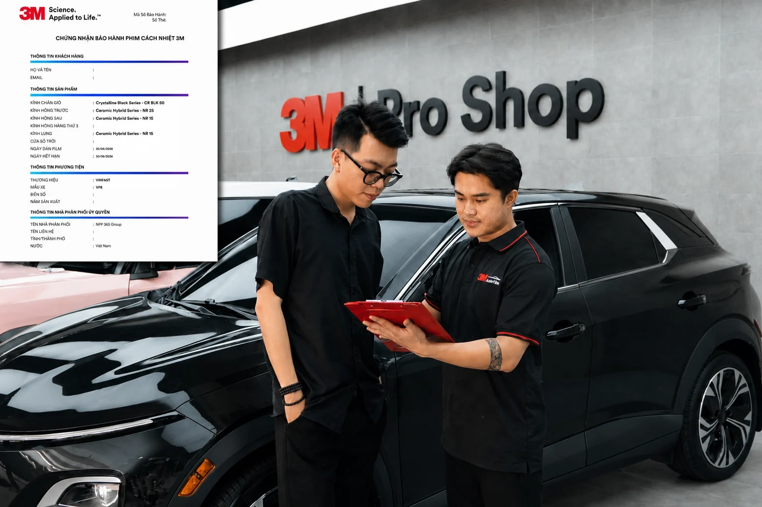 Giải mã tiêu chuẩn 3M Pro Shop: Đặc quyền khi dán phim cách nhiệt ô tô