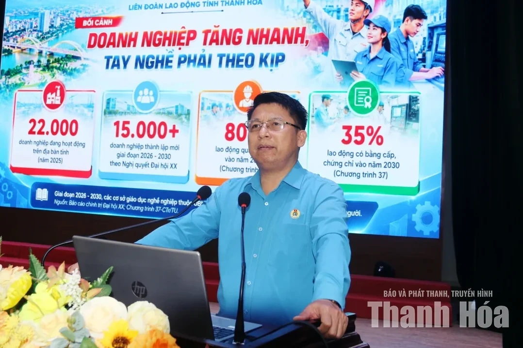 LĐLĐ tỉnh triển khai Chương trình số 37-CTr/TU của Ban Chấp hành Đảng bộ tỉnh