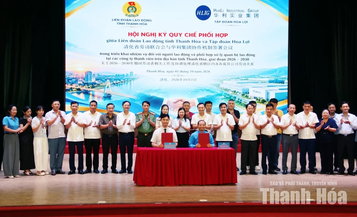 Công đoàn Thanh Hóa đồng hành cùng doanh nghiệp, vì quyền lợi người lao động