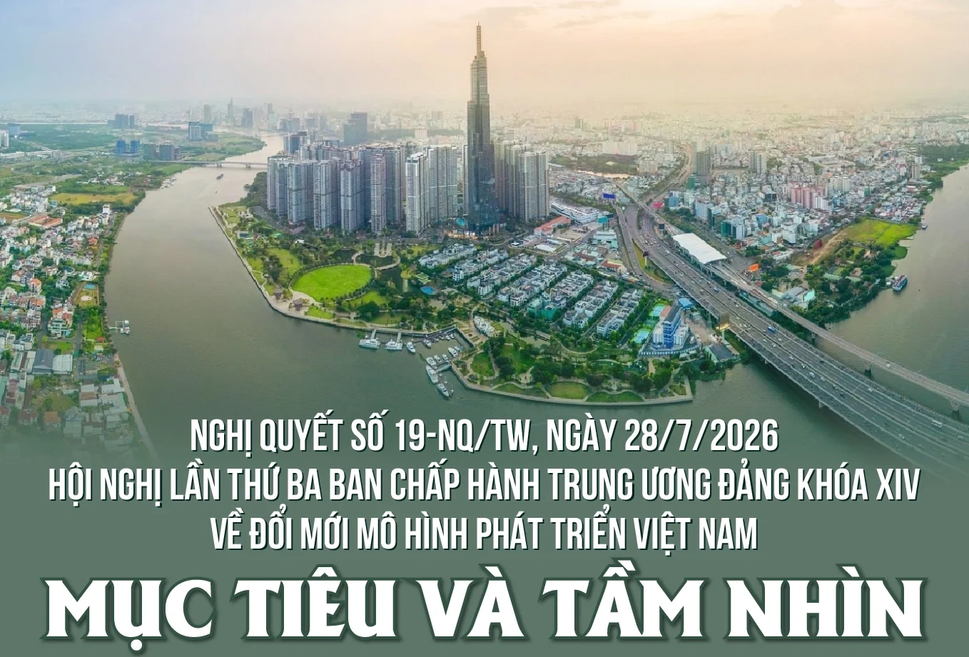 Nghị quyết 19-NQ/TW: Mục tiêu và tầm nhìn về đổi mới mô hình phát triển Việt Nam