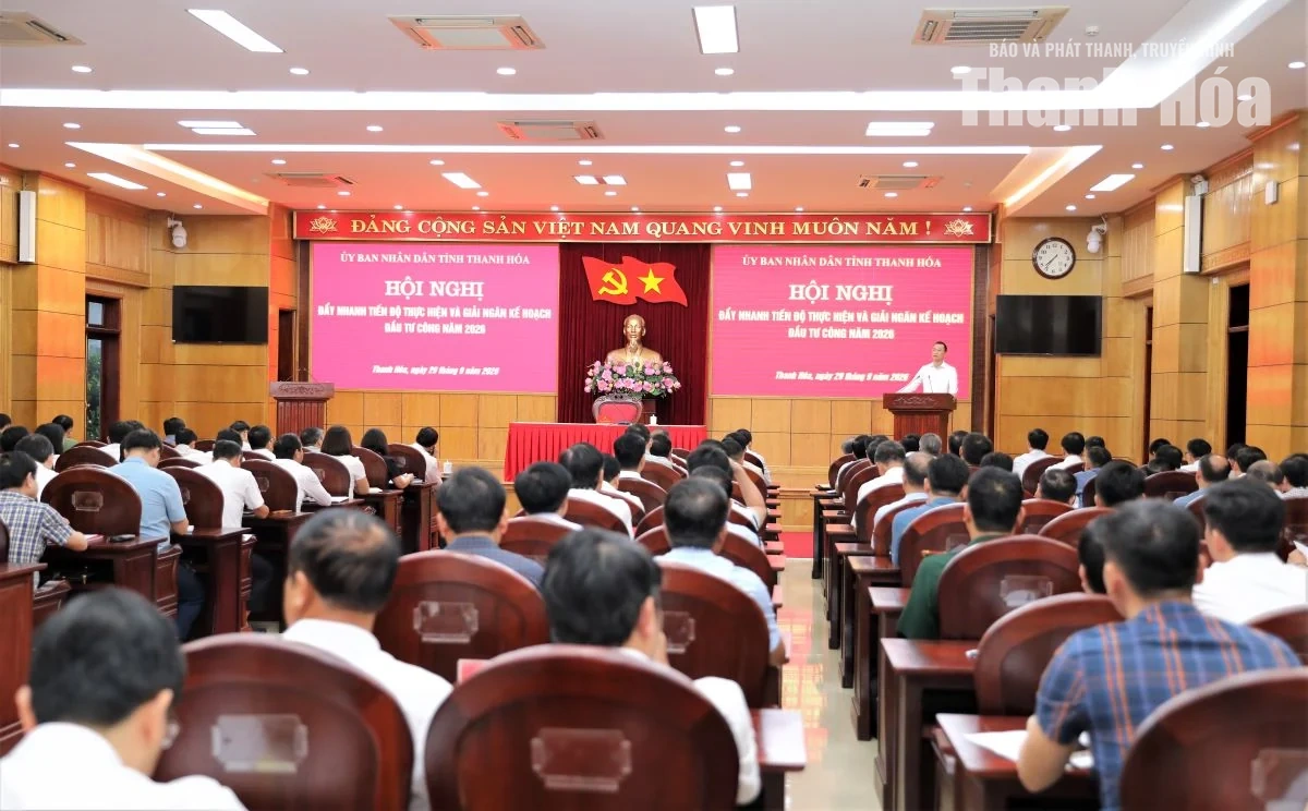 Tập trung đẩy nhanh tiến độ thực hiện và giải ngân kế hoạch đầu tư công năm 2026
