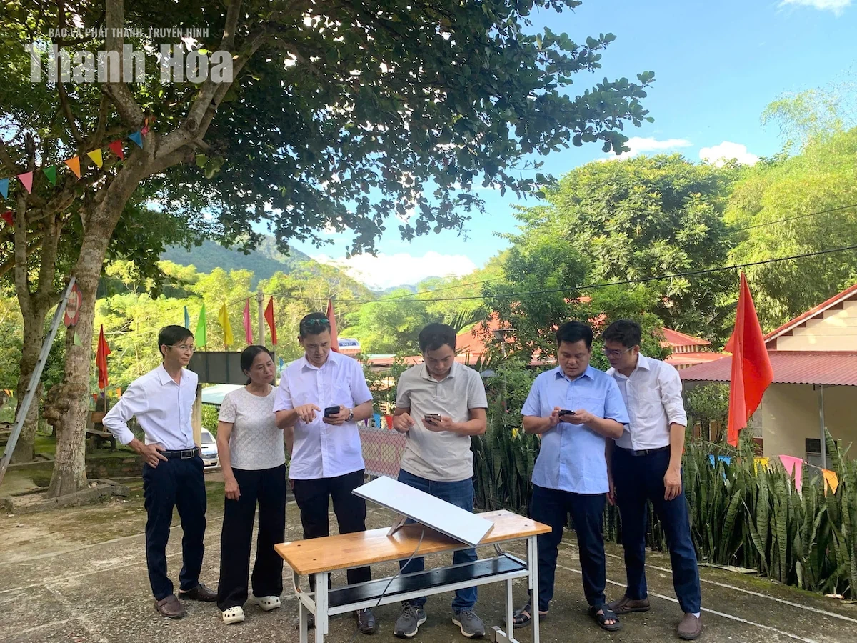 Lắp đặt thiết bị Starlink tại các vùng lõm sóng viễn thông
