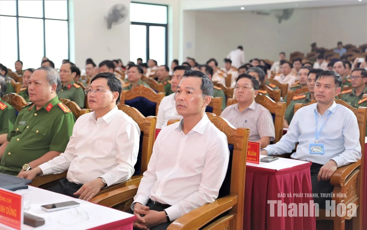 Công an Thanh Hóa gặp mặt kỷ niệm 65 năm Ngày truyền thống lực lượng Cảnh sát PCCC và CNCH