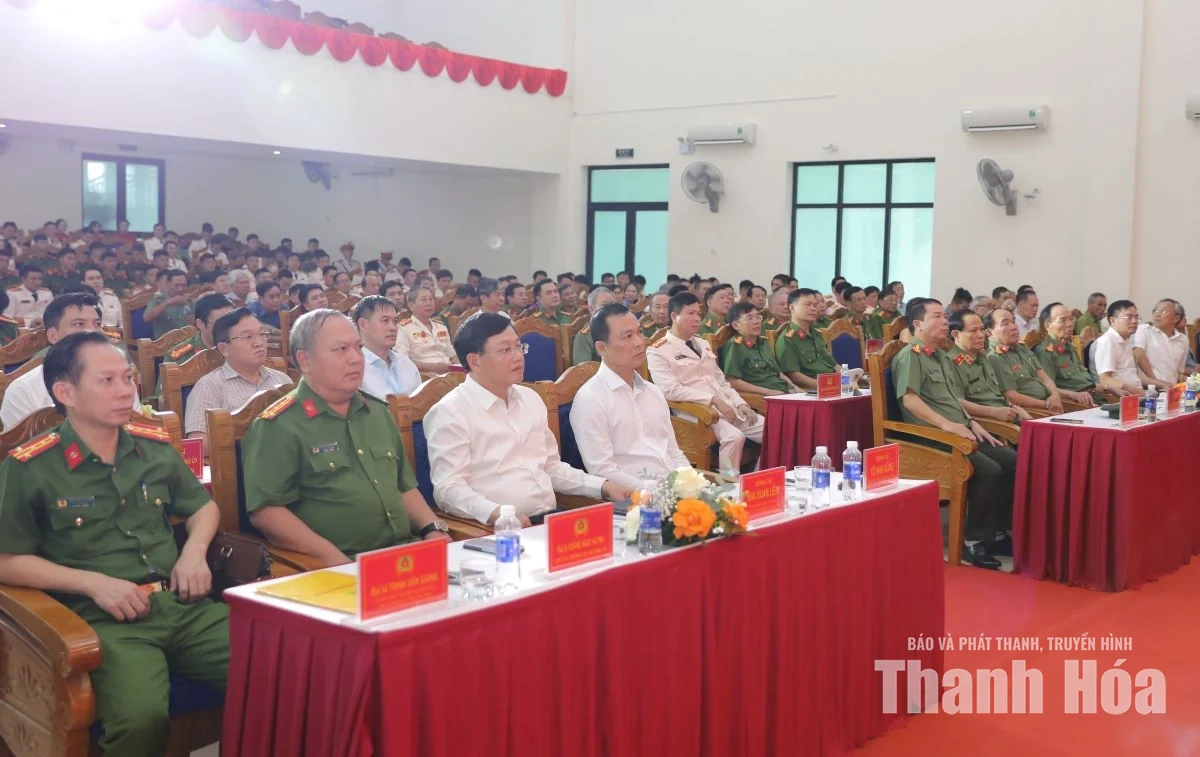 Công an Thanh Hóa gặp mặt kỷ niệm 65 năm Ngày truyền thống lực lượng Cảnh sát PCCC và CNCH