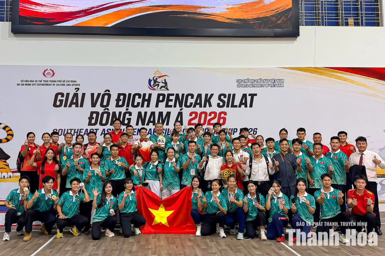 Võ sĩ Thanh Hóa giành 4 HCV, góp công đưa Việt Nam nhất toàn đoàn tại Giải Pencak Silat Đông Nam Á 2026