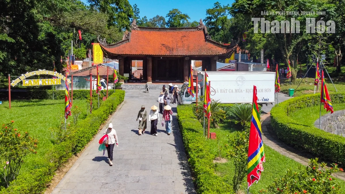Lam Kinh sẵn sàng cho ngày hội lớn