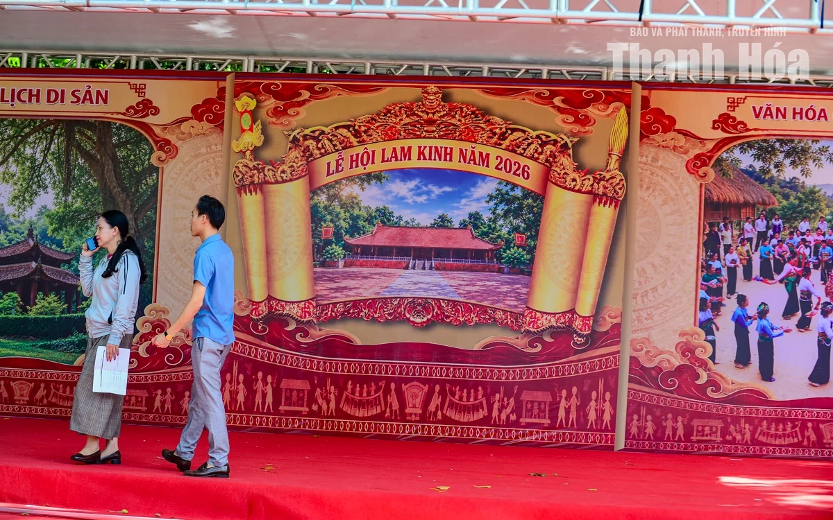 Lam Kinh sẵn sàng cho ngày hội lớn