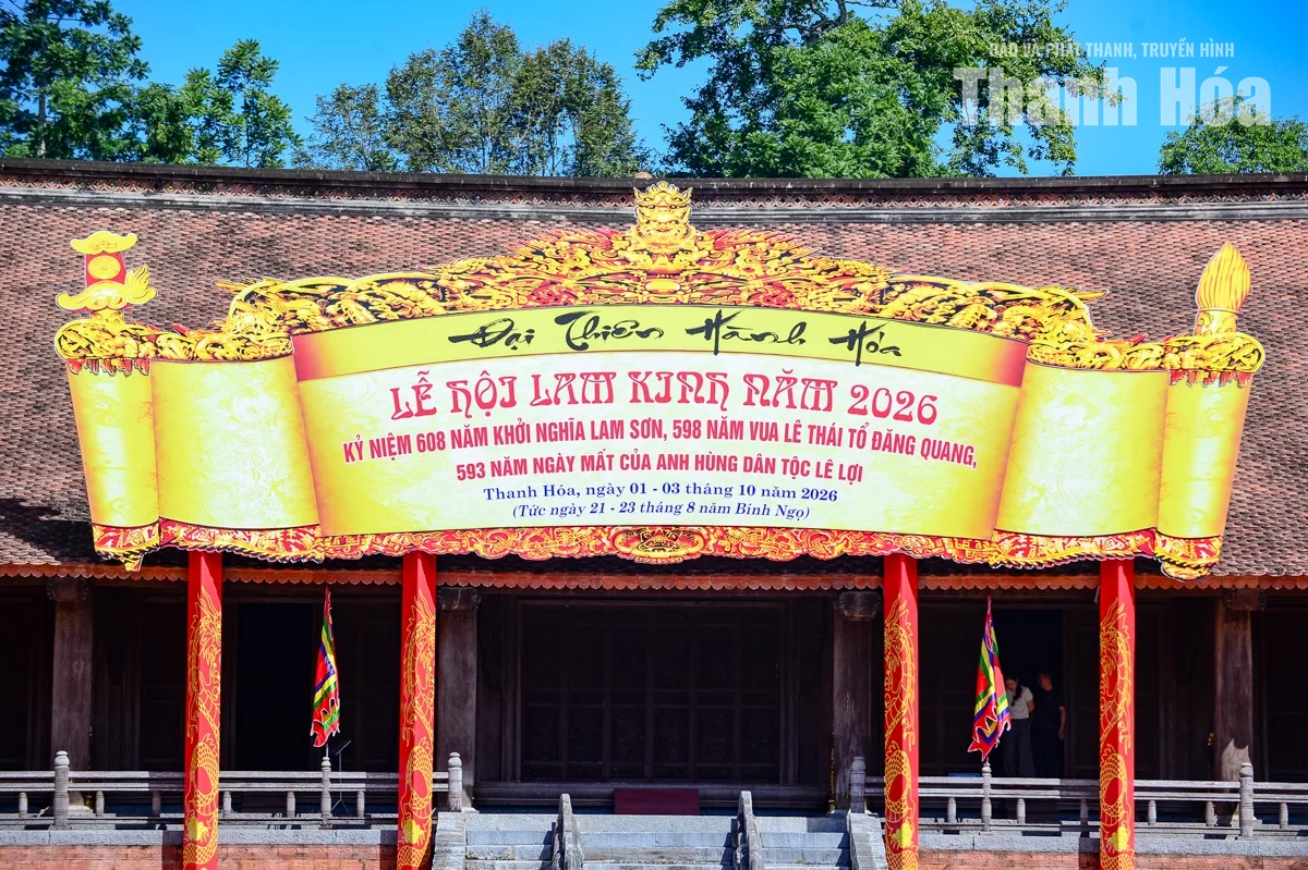 Lam Kinh sẵn sàng cho ngày hội lớn