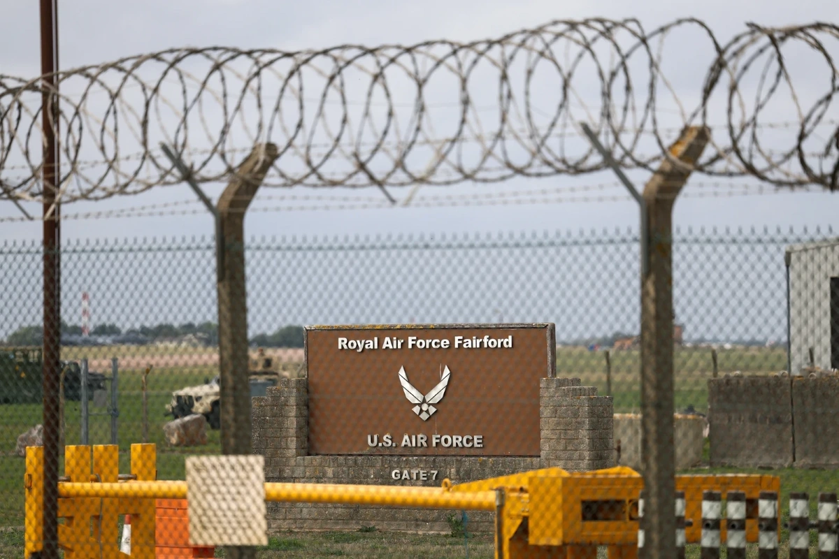 Mỹ cáo buộc âm mưu nhằm vào căn cứ RAF Fairford có bàn tay nước ngoài