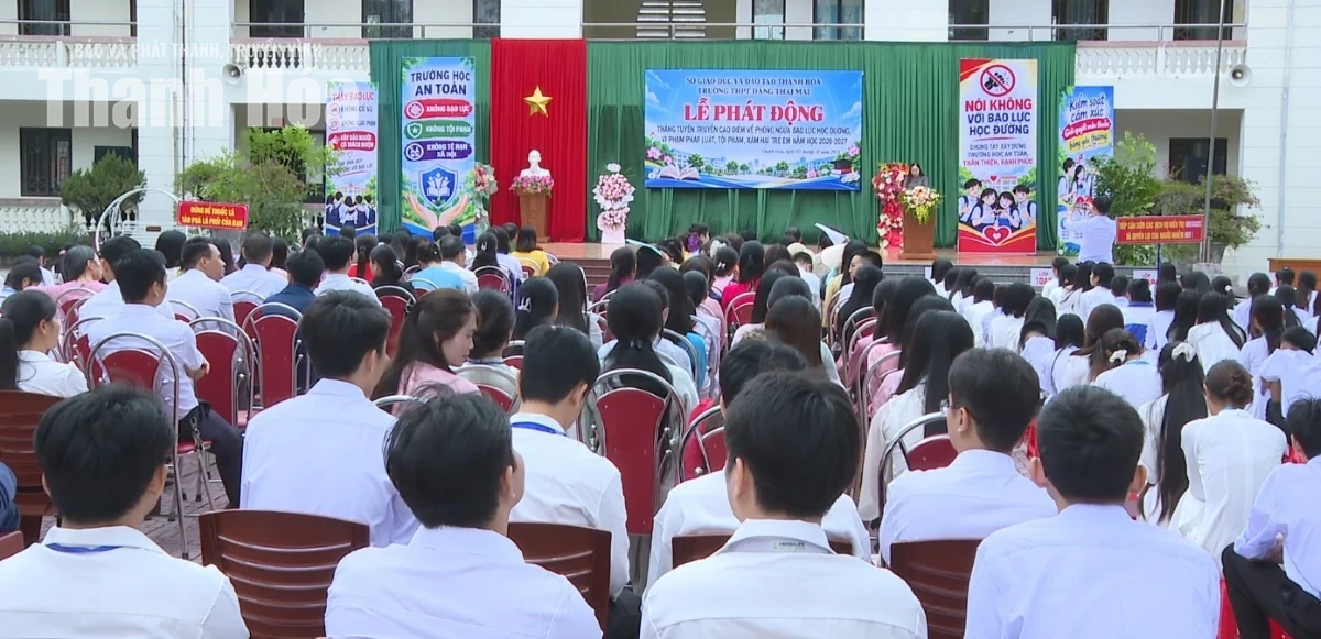 Phát động Tháng tuyên truyền cao điểm về phòng ngừa bạo lực học đường, vi phạm pháp luật, tội phạm, xâm hại trẻ em