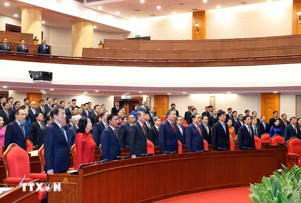Khai mạc Hội nghị lần thứ tư Ban Chấp hành Trung ương Đảng khóa XIV