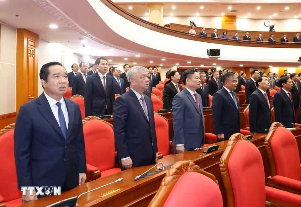 Khai mạc Hội nghị lần thứ tư Ban Chấp hành Trung ương Đảng khóa XIV