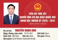 [Infographics] Tiểu sử ứng cử viên Đại biểu Quốc hội khóa XVI Nguyễn Doãn Anh