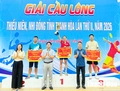 Bế mạc Giải cầu lông thiếu niên, nhi đồng tỉnh Thanh Hóa lần thứ II, năm 2026