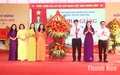 Trưởng Ban Nội chính Tỉnh ủy Nguyễn Ngọc Tiến dự khai giảng tại Trường Tiểu học Minh Khai