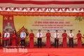 Trưởng Ban Tổ chức Tỉnh ủy Nguyễn Văn Hùng dự khai giảng&nbsp;và khánh thành Trường Phổ thông Nội trú TH&THCS Bát Mọt
