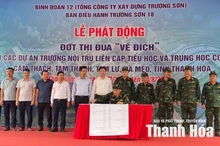 Phát động đợt thi đua “Về đích” các dự án trường nội trú liên cấp