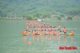 Sôi  nổi  giải đua thuyền huyện Bá Thước lần thứ  III  năm 201 9