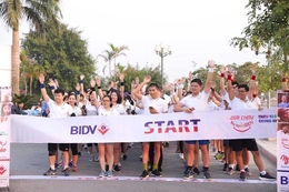 BIDV Thanh Hóa phát động giải chạy “Nụ cười BIDV – Tết ấm cho người nghèo”