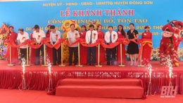 Khánh thành công trình tu bổ, tôn tạo Di tích Địa điểm lịch sử và thắng cảnh Rừng Thông