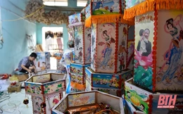 Làng nghề Mật Sơn mùa Tết Trung thu