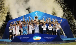 CLB Viettel đăng quang ngôi vô địch giải LS V.League 2020